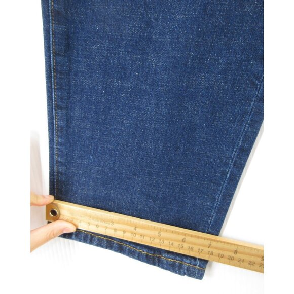 J Mclaughlin Jeans 34 Straight Denim Stretch Pants Button Fly 34X32 * - Picture 6 of 11